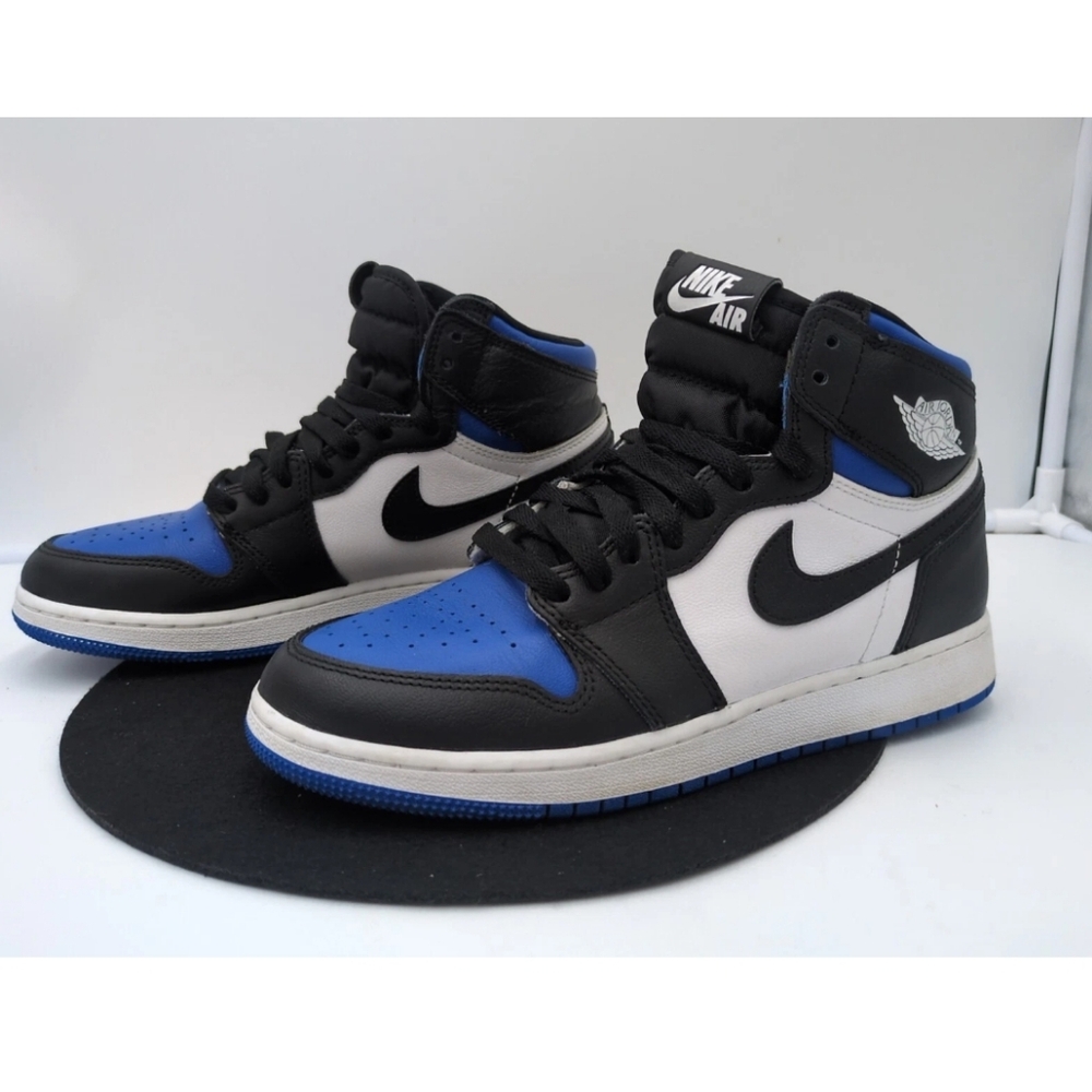 Nike Air Jordan 1 Retro High Royal Toe 2020 GS 575441-041 Size 6Y/8W 24Cm